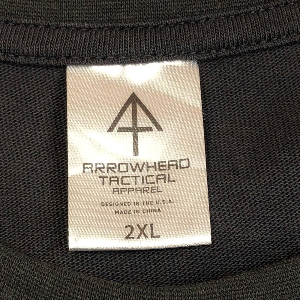 Lot of 2 Arrowhead Tactical Oversize ConcealTee T-Shirt Men's Size 2XL Gray Blue - Picture 4 of 8